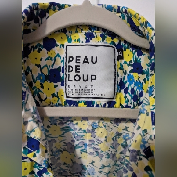 PDL Floral Button Down - Picture 2 of 6